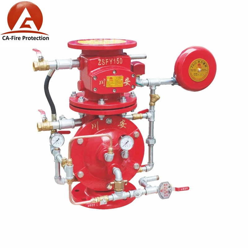 Ca Quality Assurance Zsfg 100 Red Fire Deluge Alarm Valve Wet Alarm Valve