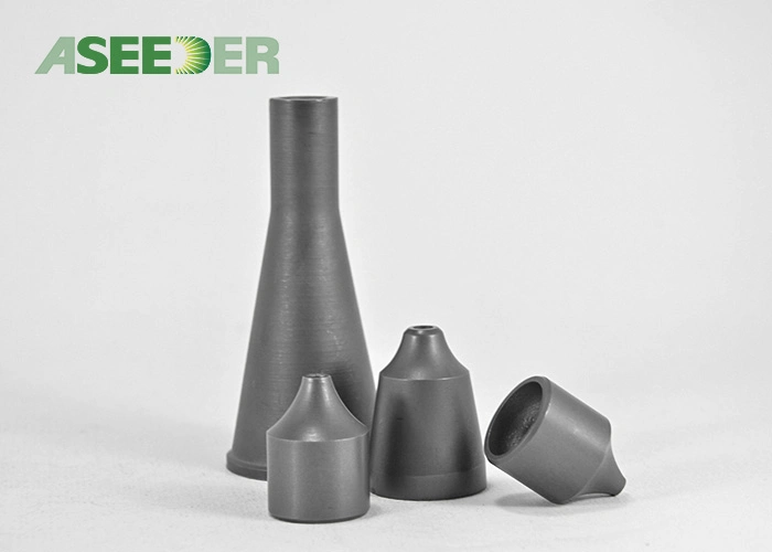 Erosion Resistance Oil Spray Head Tungsten Carbide Thread Nozzle with API Certification