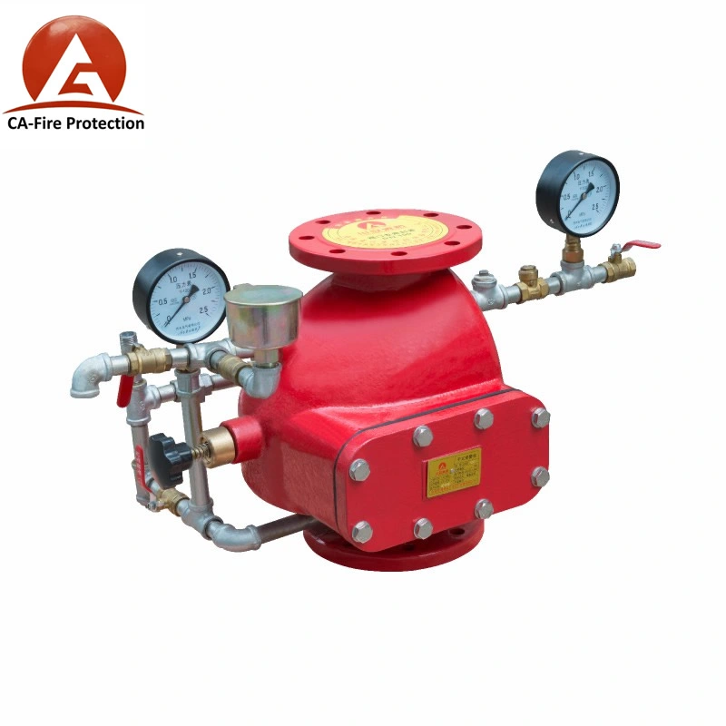 Ca Red Wet Type Alarm Check Valve Sprinkler Price for Alarm Check Valve Wet Alarm Valve