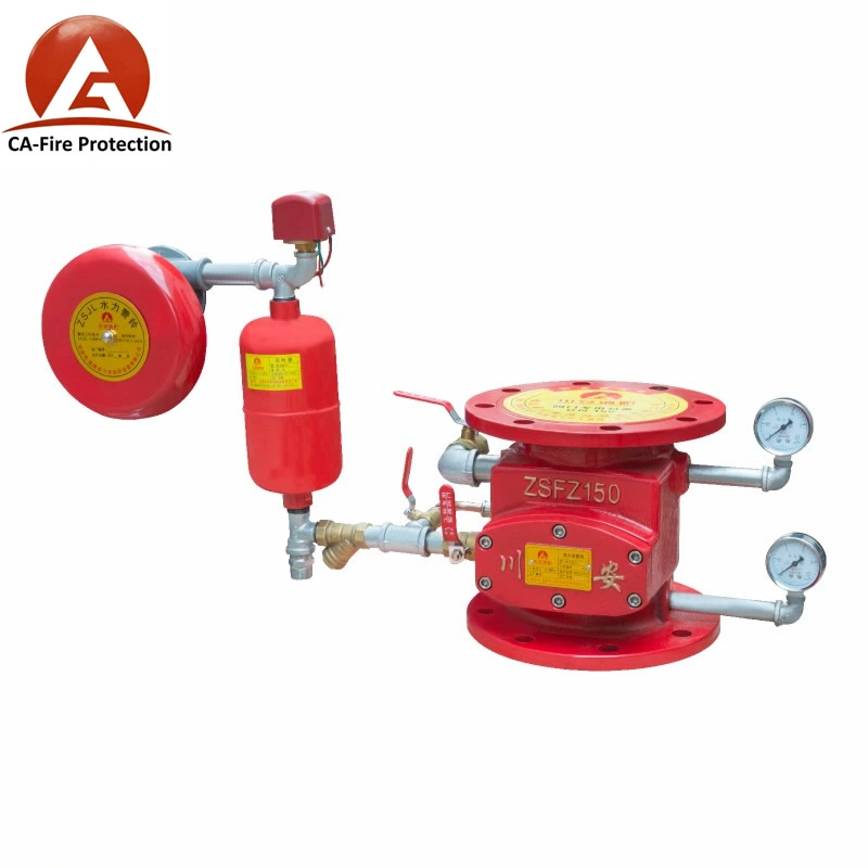 Ca-Fire Zsfy200 Alarm Valve for Firefighting System Zsfz Wet Alarm Valve Price for Alarm Valve