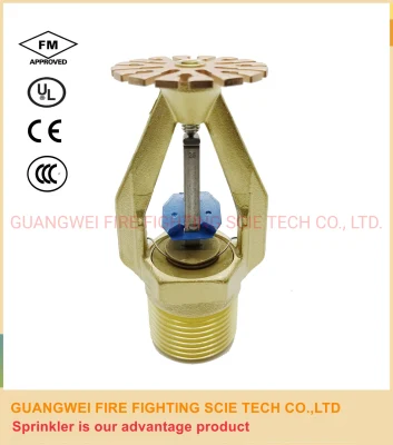 25.2K Factor Natural Brass Finish Esfr Pendent Fire Sprinkler