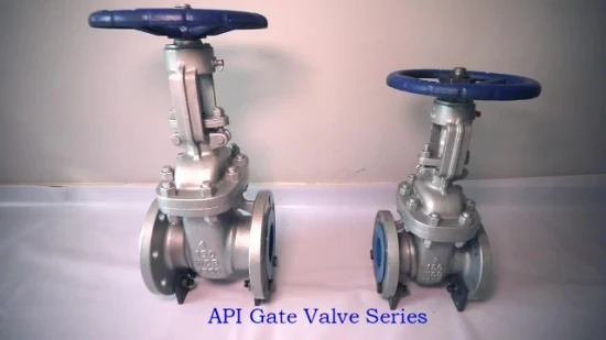 Cast Carbon Steel Wcb API 150lb 800lb Pn16 Pn25 Pn64 Gate Valve Flanged Connection Gate Valve