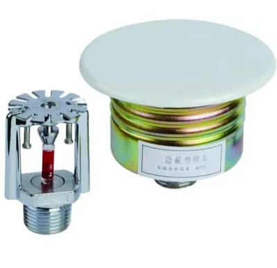 68 Degree Residential Brass Concealed Fire Sprinkler for Fire Fighting System